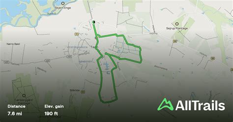 tarm  tarm plantage grahede baek central denmark denmark map