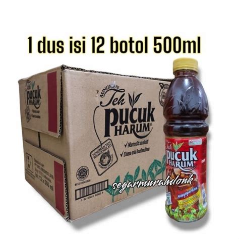 Jual Teh Pucuk Harum Jasmine 500 Ml 1 Dus Isi 12 Botol Exstrak Melati