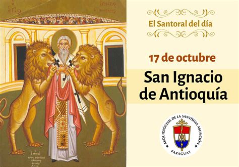 Memoria De San Ignacio De Antioqu A Arzobispado De La Sant Sima