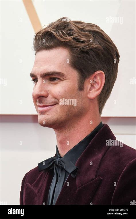 Andrew Garfield Walking On The Red Carpet At The 94th Academy Awards