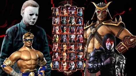 Mortal Kombat 9 Expert Tag Ladder Michael Myers And Johnny Cage