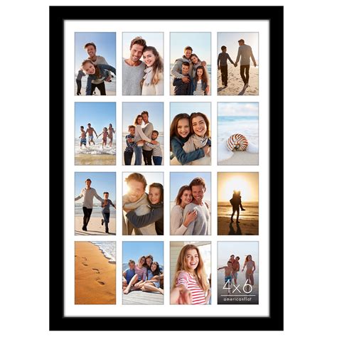 Americanflat 18x26 Collage Picture Frame Use As Sixteen 4x6 Picture