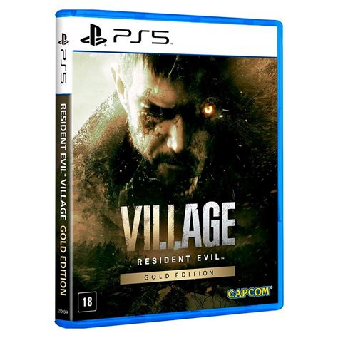 Jogo Resident Evil Village Gold Edition Playstation 5 Mídia Física