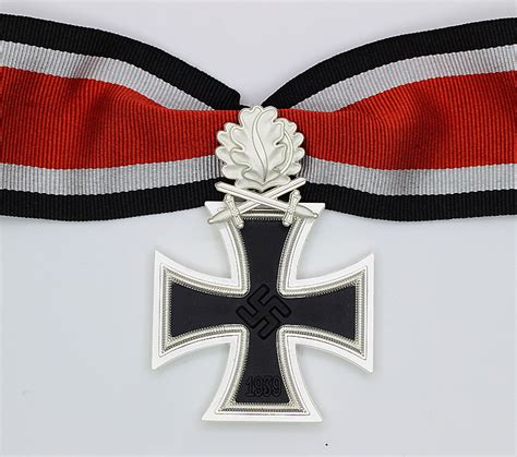 German Wwii Knights Cross To The Iron Cross With Oak Leaves And Swords