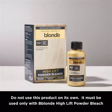 Jerome Russell Blonde Creme Peroxid Vol Ml Ebay