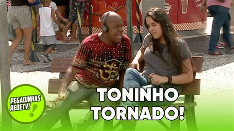 Toninho Tornado Aprontando A Galera Na Rua Rendeu Muito Sustos