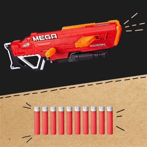 Характеристики Бластер Нерф Бластер Мега Фандерхок ( Nerf Mega ...