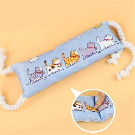 Coussin jouet pour chien jouet interactif rembourré avec support pour