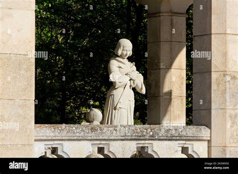 Statue Of Joan Of Arc Patron Saint Of France At The