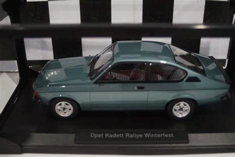 NOREV Opel Kadett Rallye Winterfest 1978 Turquoise 1 18 Scale 183654