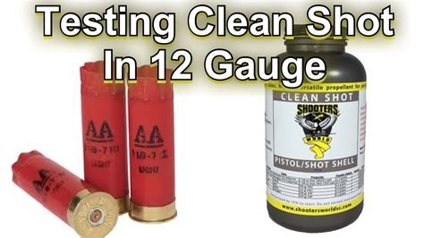 Reloading Gauge With Shooters World Clean Shot Youtube