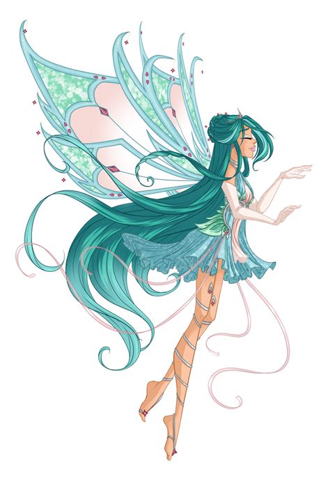 Azel Enchantix By Laminanati On Deviantart Winx Club Fairy Drawings