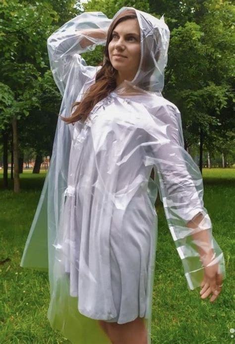 Pinterest Raincoat Fashion Rainwear Girl Vinyl Clothing