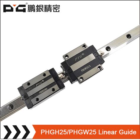 High Quality Square Type Block Mm Ball Bearing Precision Rail Linear