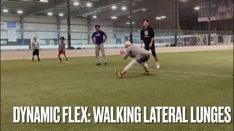 Dynamic Flexibility Lateral Lunges Youtube