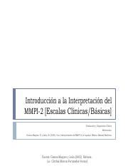 Introducci N A La Interpretaci N Del Mmpi Pdf Introducci N A La