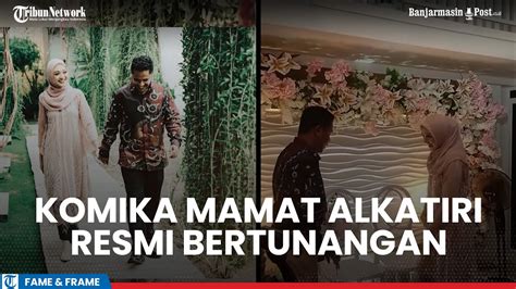 Sosok Wanita Tunangan Komika Mamat Alkatiri Yang Merupakan Penggemarnya