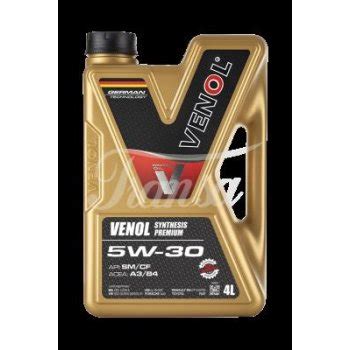 VENOL Synthesis Premium 5W-30 A3/B4 4 l od 496 Kč - Heureka.cz