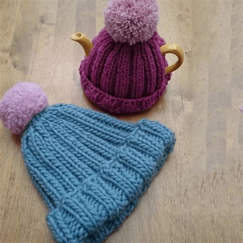 Bobble Hat Knitting Pattern by Woolly Chic Designs