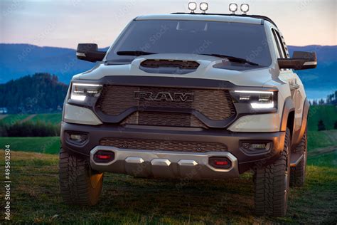 Ram 1500 TRX, Off-Road Performance Truck Stock Photo | Adobe Stock