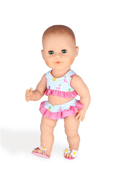 The flying Condors GbR Flamingo Bikini mit Badeschläppchen M