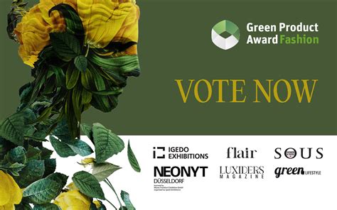 Green Product Award Fashion 2023 Nominees And Public Voting Green