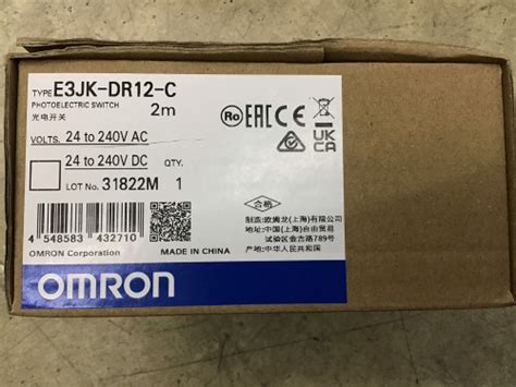 Omron E3jk Dr12 C ราคา 830 บาท