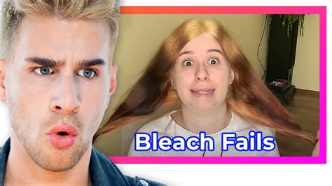 Hairdresser Reacts To Hair Bleach Fails Youtube