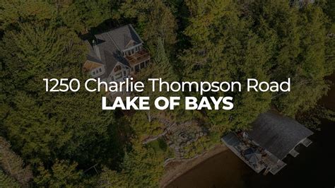 Sold 1250 Charlie Thompson Road Lake Of Bays Youtube