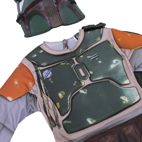 Star Wars Boba Fett Kids Cosplay Costume Costume Party World