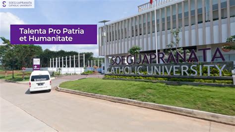 Profil Soegijapranata Catholic University Scu Youtube