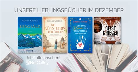 Unsere Lieblingsb Cher Im Dezember I Netgalley Deutschland