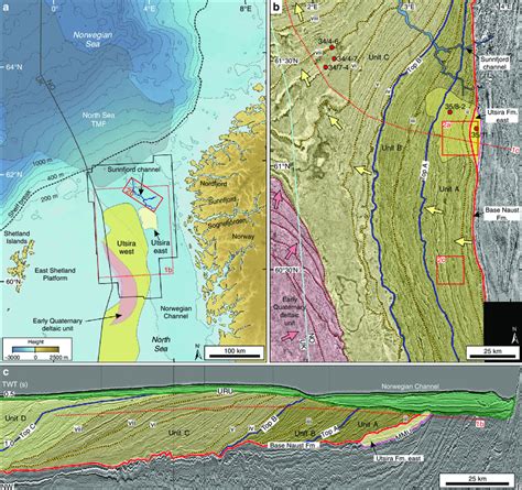 Location And Seismic Data A Location Map Of The Northern North Sea