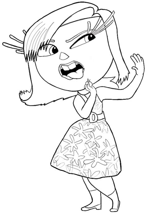 20 Free Printable Inside Out Coloring Pages