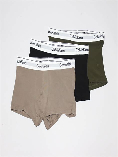 Ripley PACK 3 CALZONCILLOS ALGODÓN HOMBRE CALVIN KLEIN GRIS 3 COTTON