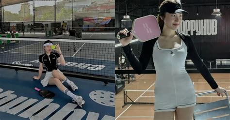 Cam thường check vóc dáng của hot girl Lê Khanh vợ Quân A P trên sân pickleball Có đỉnh như ảnh