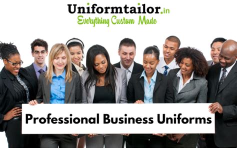 Create Professional Business Uniforms At Uniform Tailor