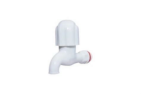 White Short Body Water Tap For Bathroom Fitting Size 15mm At Rs 20