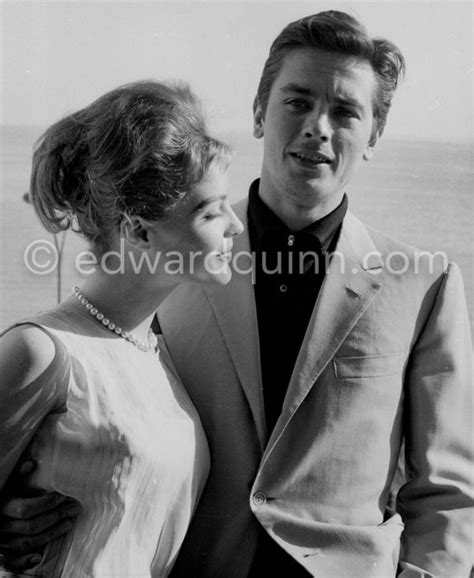 Romy Schneider And Alain Delon At The Carlton Hotel They Had Become