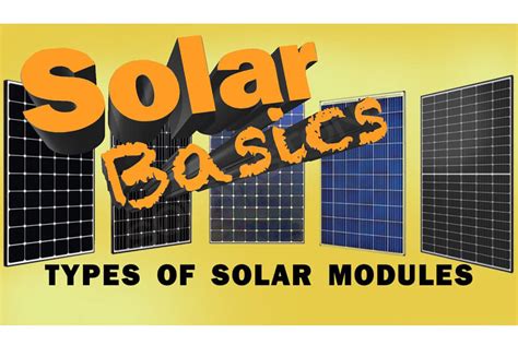 What are the types of solar panels? – Solarstone Power