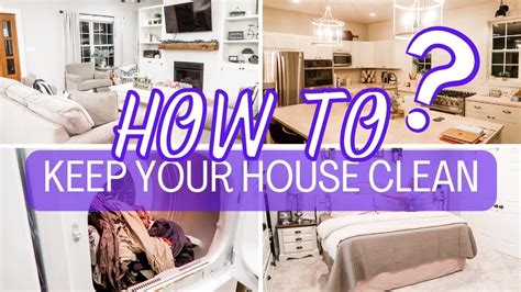 How To Keep Your House Clean List Of Daily Tasks Youtube