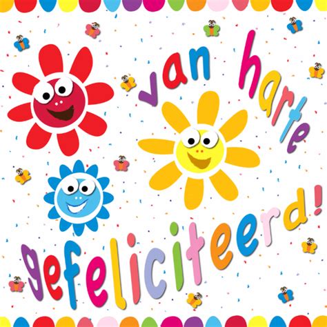 Zonnebloemen Van Harte Gefeliciteerd Verjaardagskaarten Kaartje Go