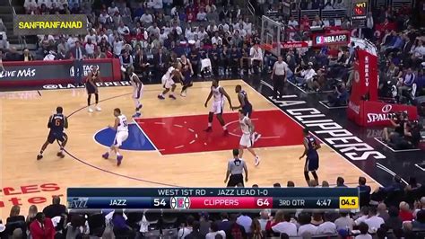 La Clippers Vs Utah Jazz Game 2 2017 Nba Playoffs Full Highlights