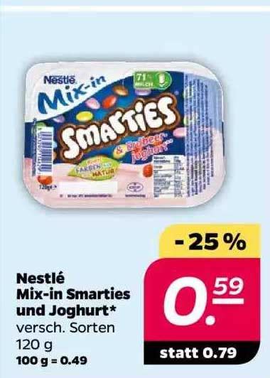 Nestl Mix In Smarties Und Joghurt Angebot Bei Netto