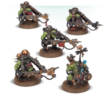 Gw Rolling Out 40k Orks On Bigger Bases Spikey Bits Orks 40k