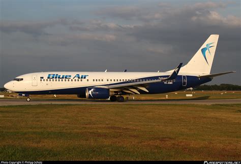 YR BMK Blue Air Boeing 737 82R WL Photo by Philipp Schütz ID 1004653