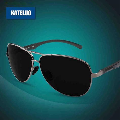 KATELUO Aluminum Magnesium Men S Polarized Sun Glasses Male Sunglasses