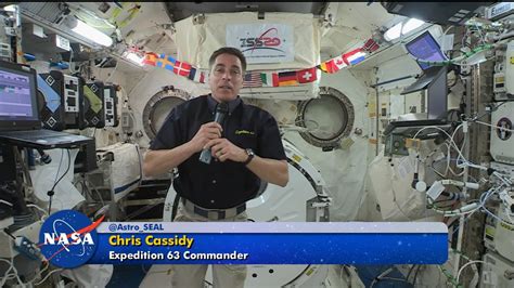 Nasa Astronaut Chris Cassidy Speaks With Nasa Interns April 28 2020 Youtube