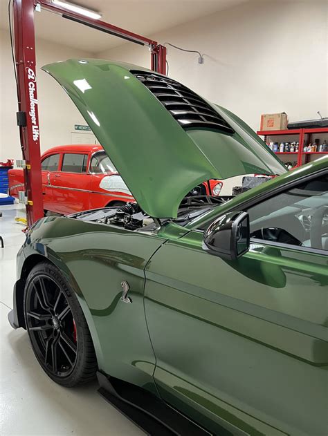 2022 Eruption Green GT500 1400 Miles Ford Shelby GT500 Forum