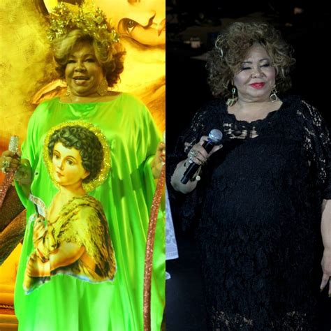 Foto 16kg a menos Alcione chamou atenção do público durante